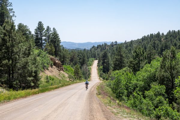 Moderate to Strenuous 75.1 Miles, 6294 elevation, 4-6hrs. This ride takes in some of the favorite Durango gravel features out there including Horse Gulch Rd both directions, the Glockenspiel both directions, up Texas Creek and around Vallecito Reservoir. It is 60% gravel and 40% pavement.